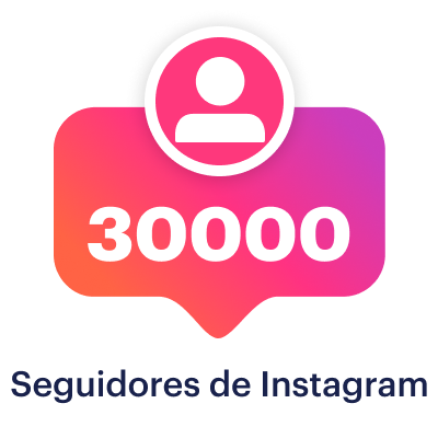 30000 seguidores de Instagram