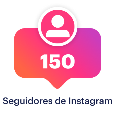 150 seguidores de Instagram