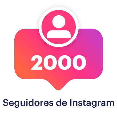 2000 seguidores de Instagram