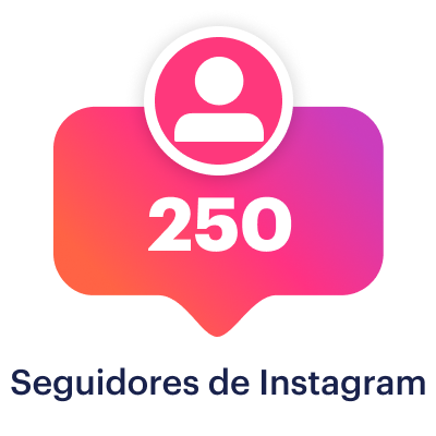 250 seguidores de Instagram